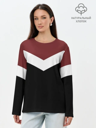 Лонгслив женский. Хлопок / Простота