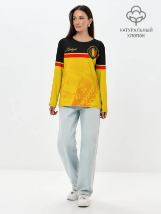 Лонгслив женский. Хлопок / Бельгия