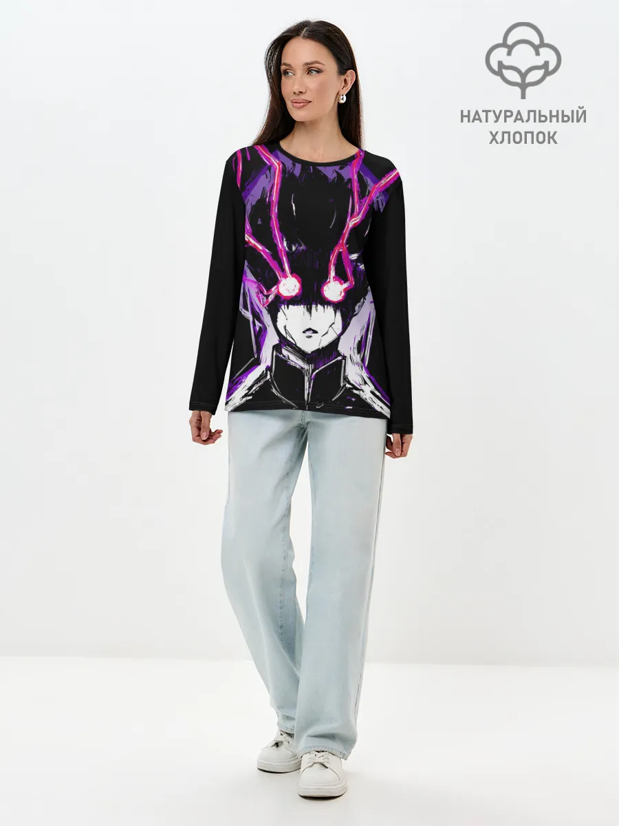 Лонгслив женский. Хлопок / Шигэо Кагэяма 100%