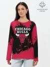 Лонгслив женский. Хлопок / CHICAGO BULLS