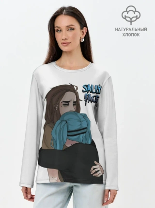 Лонгслив женский. Хлопок / Sally Face