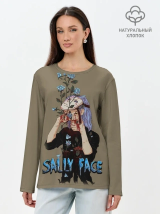Лонгслив женский. Хлопок / Sally Face