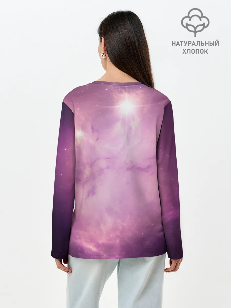 Лонгслив женский. Хлопок / дневная фурия