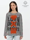 Лонгслив женский. Хлопок / LOVE DEATH + ROBOTS