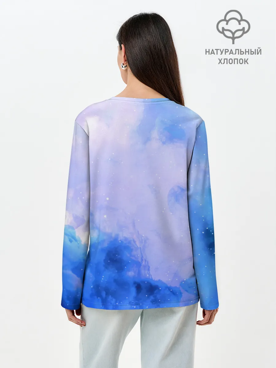 Лонгслив женский. Хлопок / Night Fury