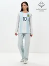 Лонгслив женский. Хлопок / Messi Copa America 2019