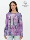 Лонгслив женский. Хлопок / BTS