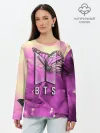 Лонгслив женский. Хлопок / BTS