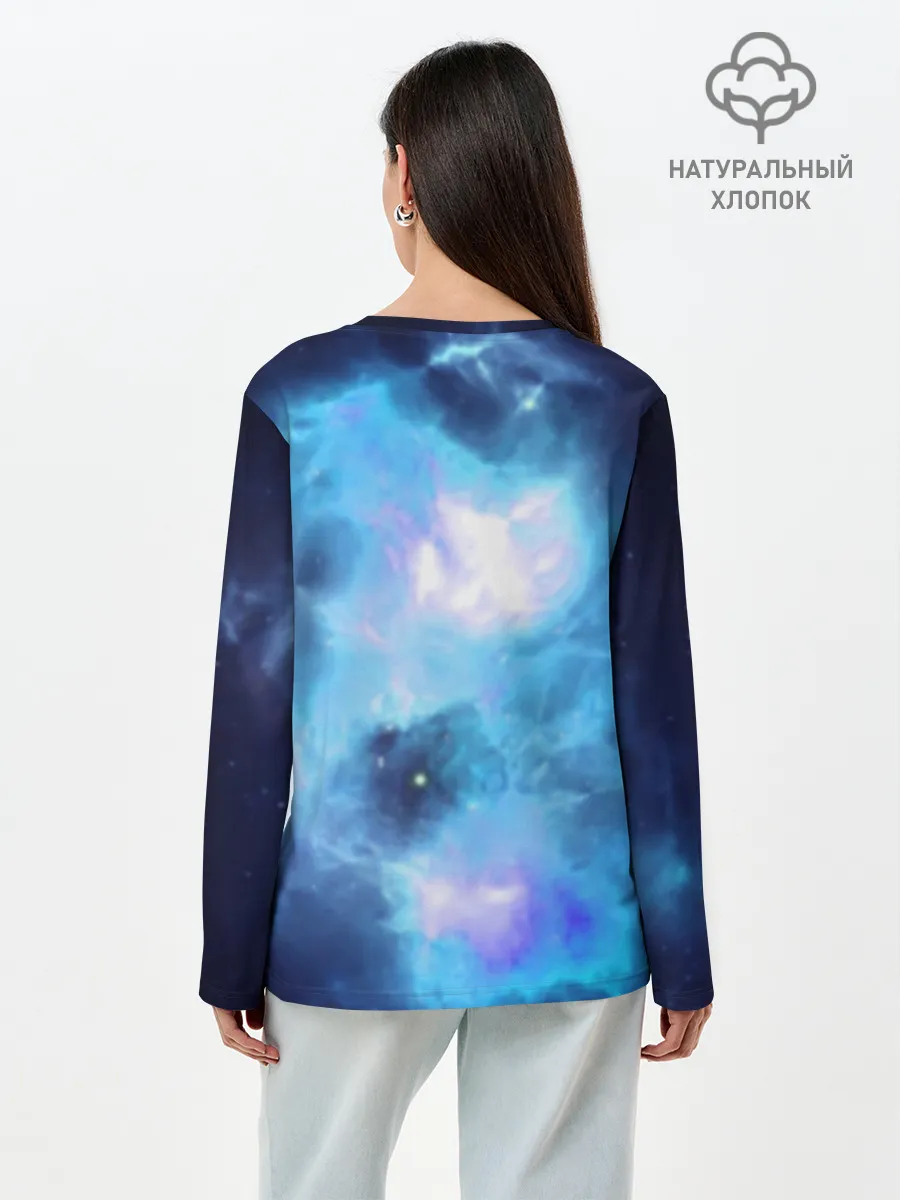Лонгслив женский. Хлопок / Night Fury
