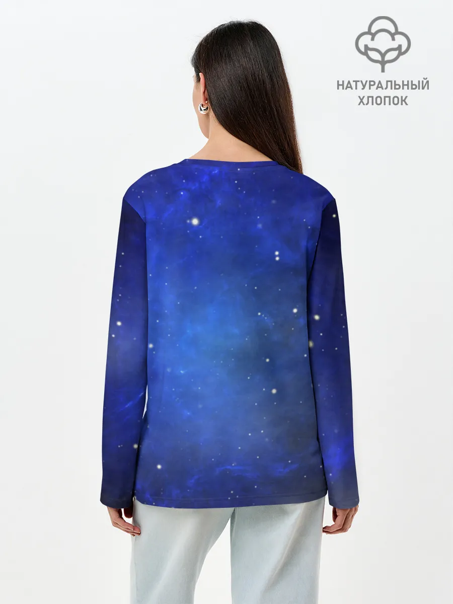 Лонгслив женский. Хлопок / Night Fury