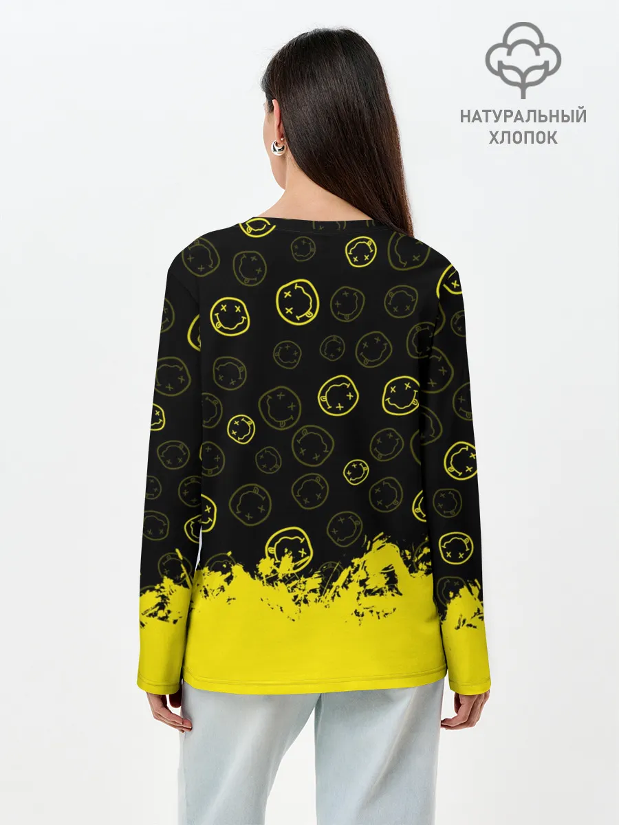 Лонгслив женский. Хлопок / NIRVANA