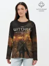 Лонгслив женский. Хлопок / The witcher