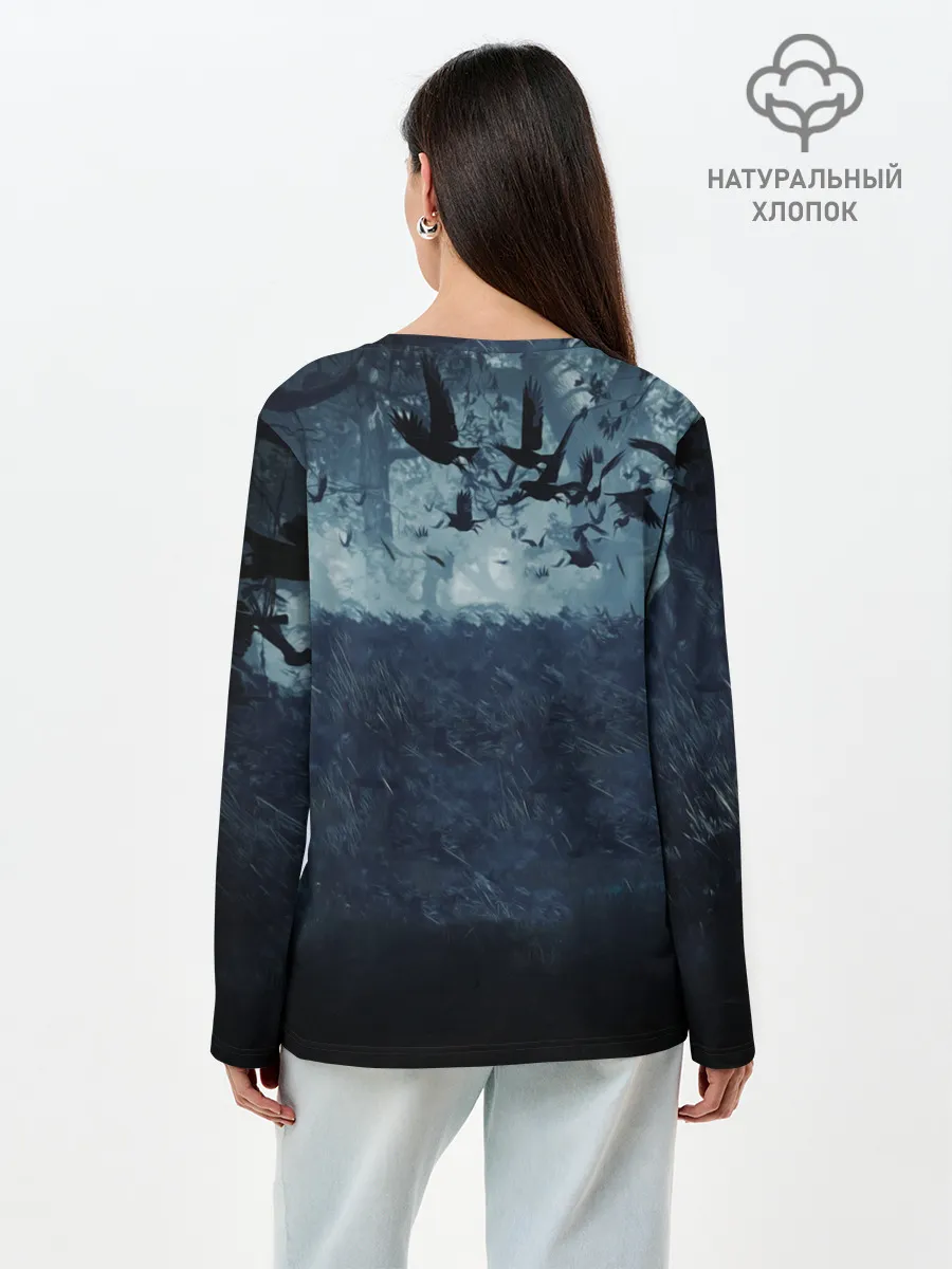 Лонгслив женский. Хлопок / The witcher