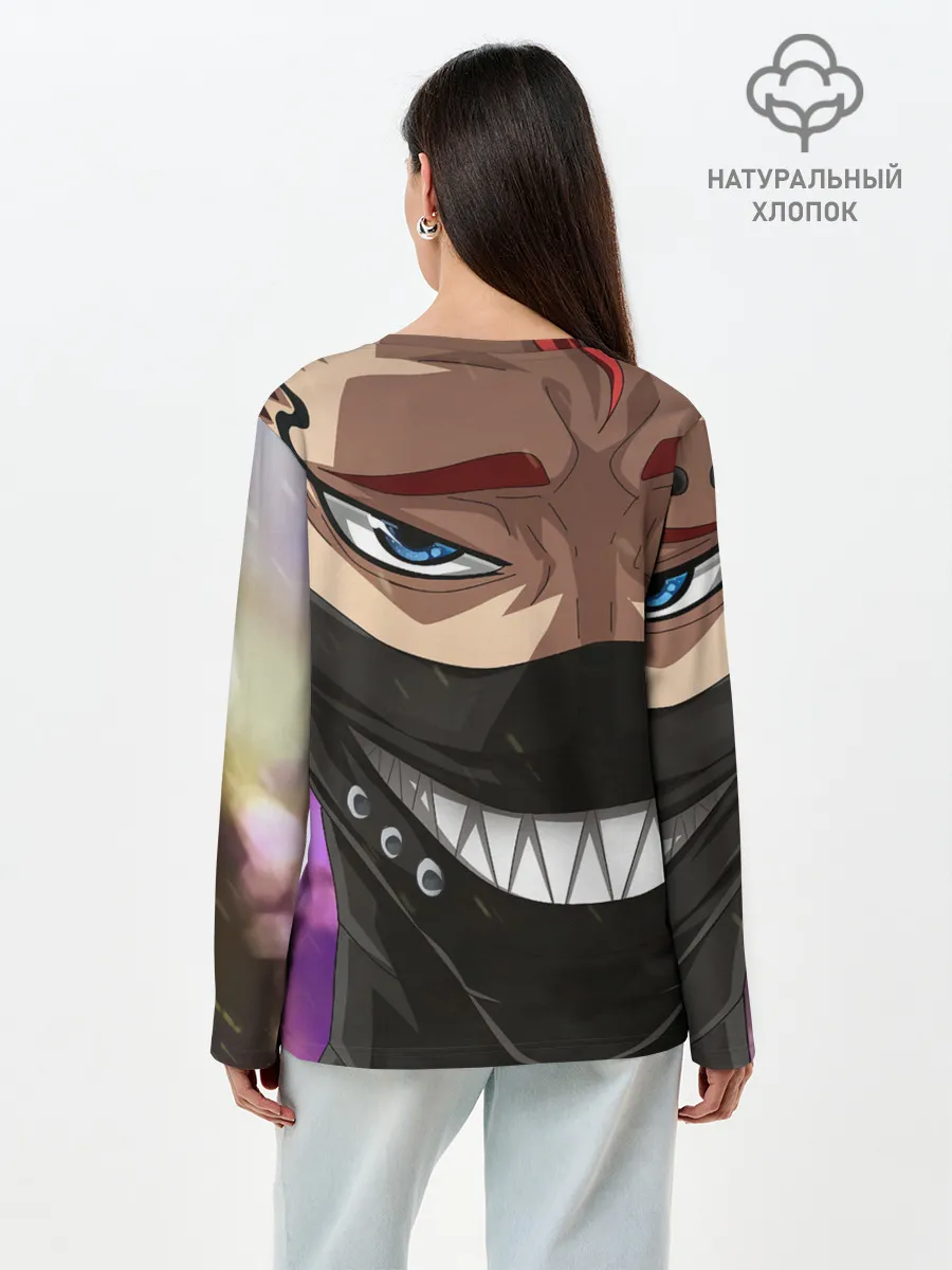 Лонгслив женский. Хлопок / Зора Идеаре