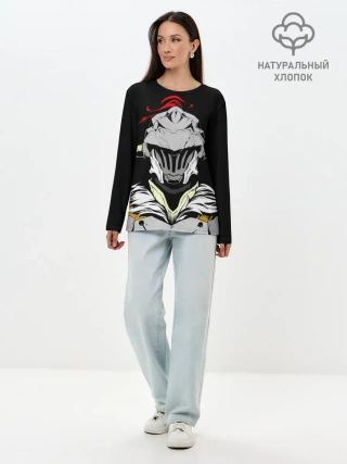 Лонгслив женский. Хлопок / Goblin Slayer 3