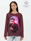 Лонгслив женский. Хлопок / Good Omens