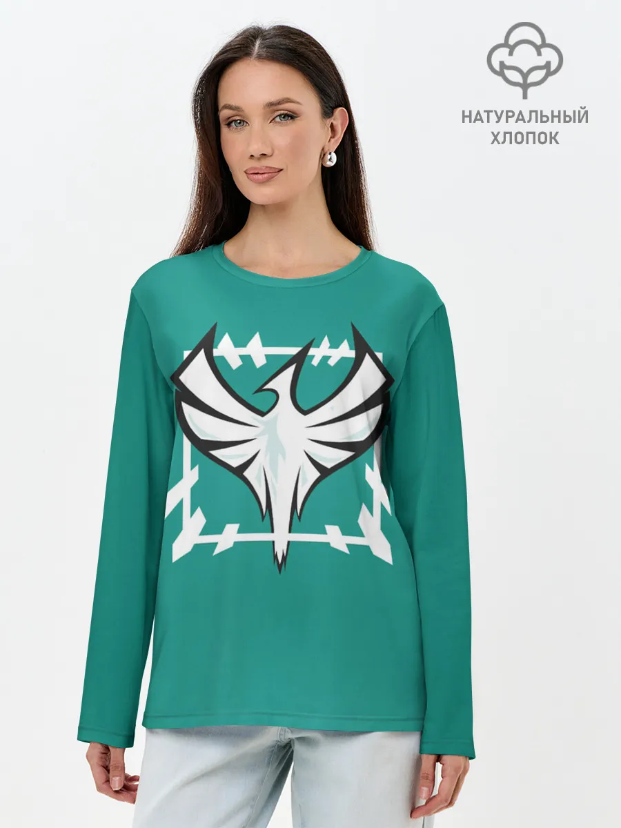 Лонгслив женский. Хлопок / Зофия