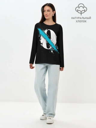 Лонгслив женский. Хлопок / Queens of the Stone Age