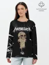 Лонгслив женский. Хлопок / METALLICA