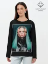 Лонгслив женский. Хлопок / Billie Eilish