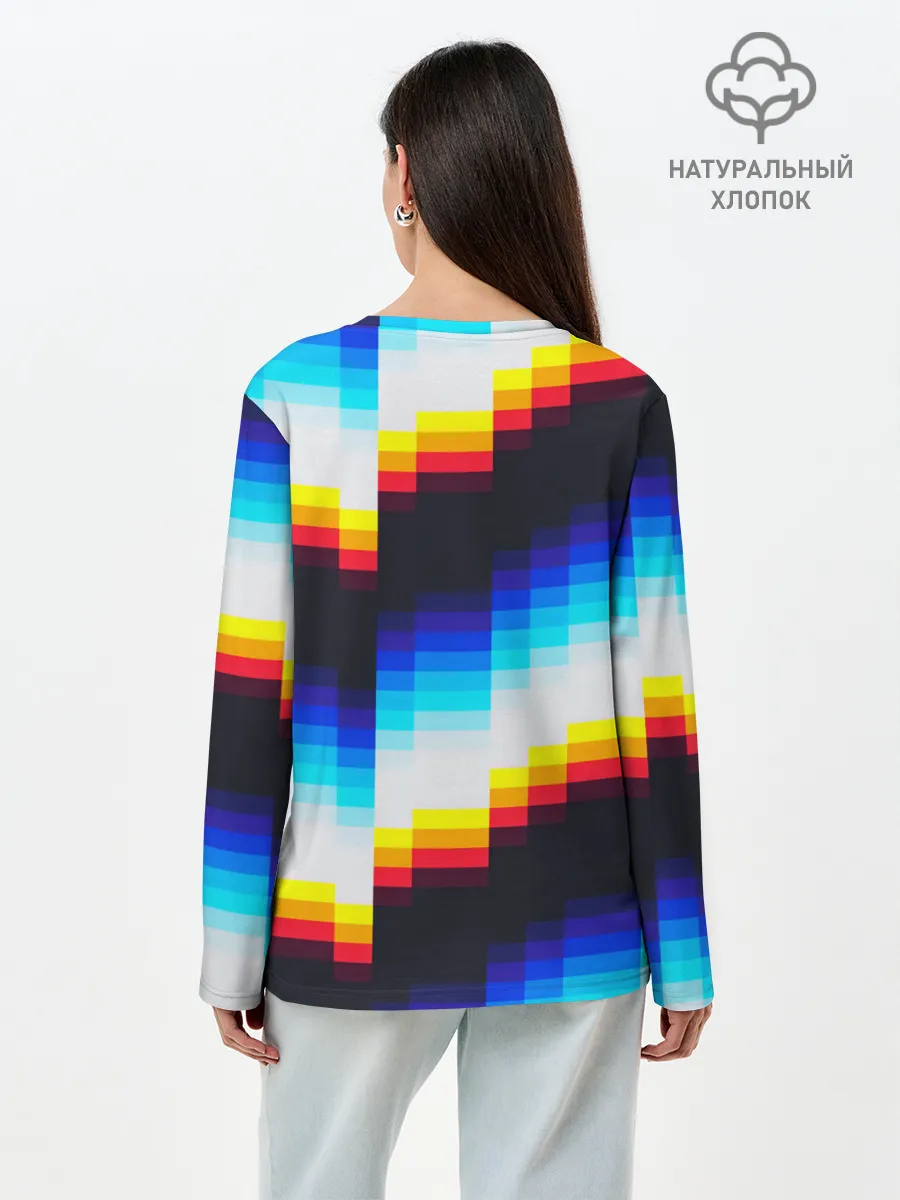 Лонгслив женский. Хлопок / pantone