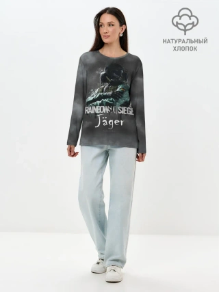 Лонгслив женский. Хлопок / Jager : Rainbow Six