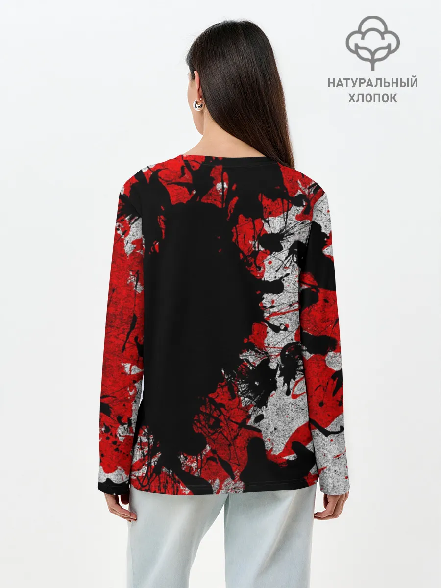 Лонгслив женский. Хлопок / SKILLET