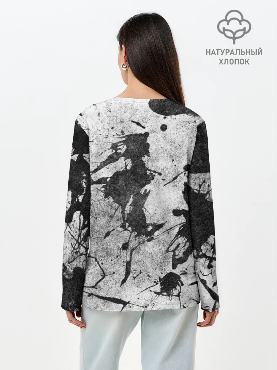 Лонгслив женский. Хлопок / SKILLET