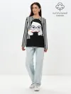 Лонгслив женский. Хлопок / Fashion girl
