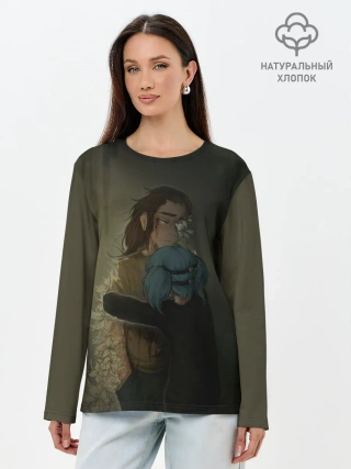 Лонгслив женский. Хлопок / Sally Face