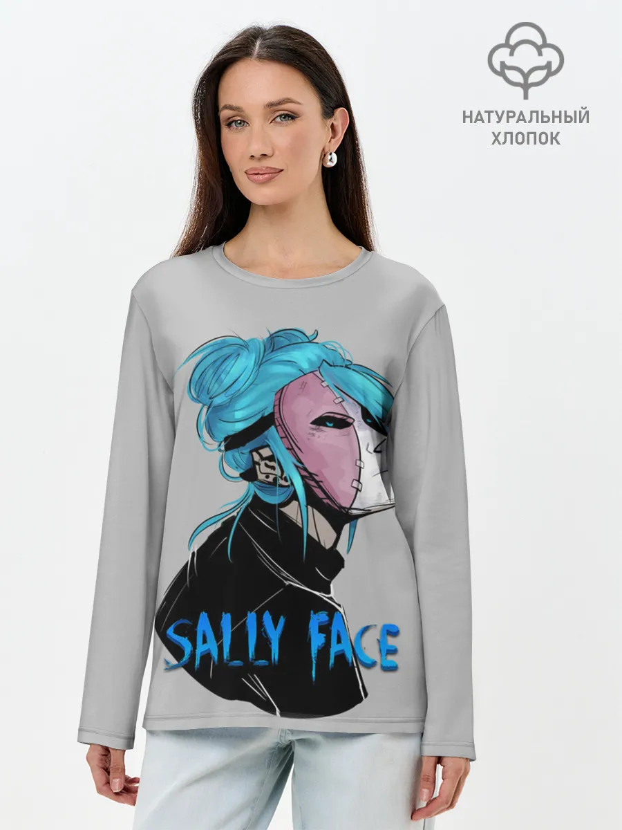 Лонгслив женский. Хлопок / Sally Face