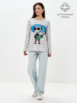 Лонгслив женский. Хлопок / Sally Face