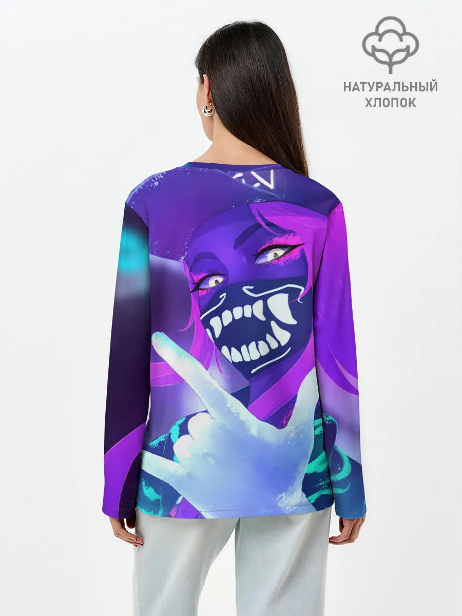 Лонгслив женский. Хлопок / League of Legends