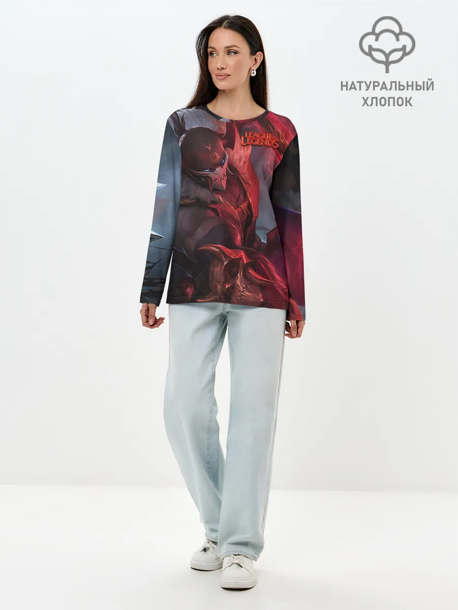 Лонгслив женский. Хлопок / League of Legends