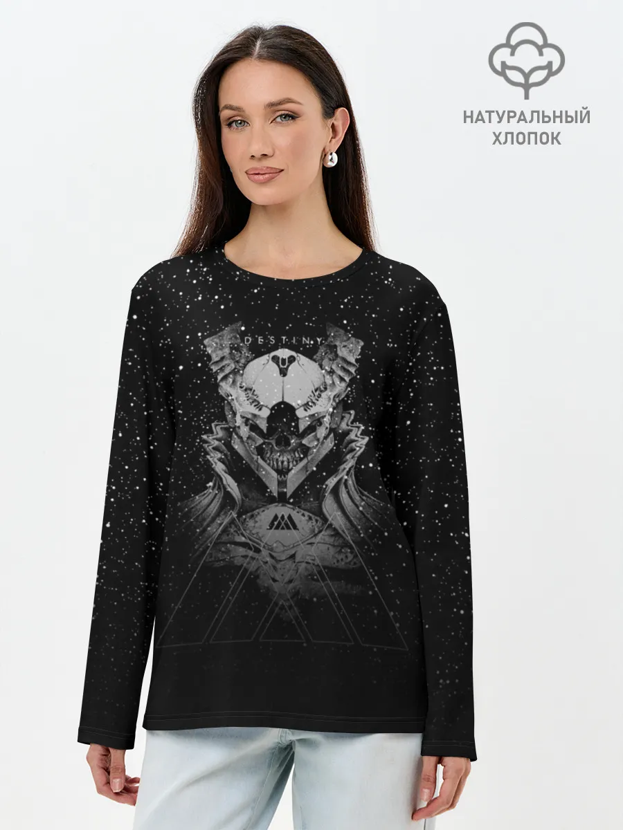Лонгслив женский. Хлопок / DESTINY