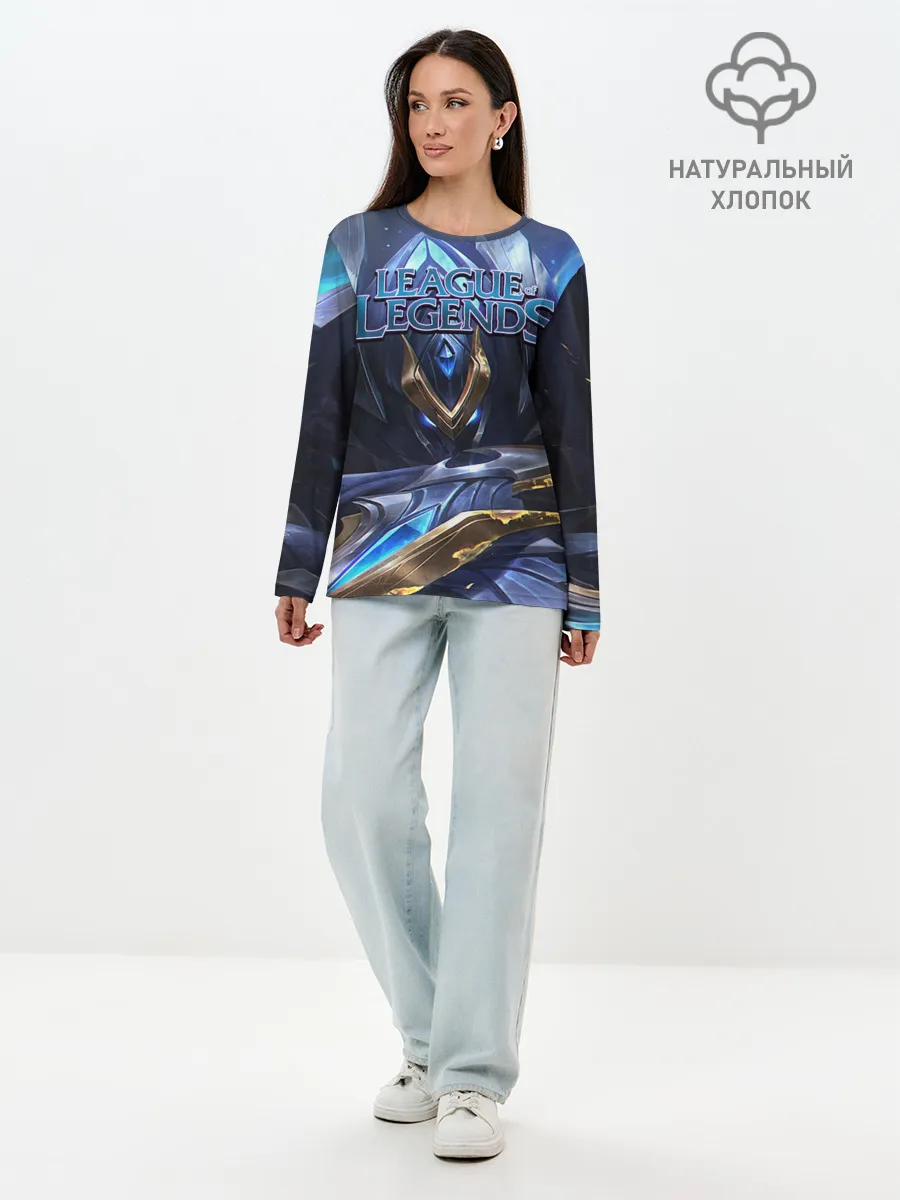 Лонгслив женский. Хлопок / League of Legends