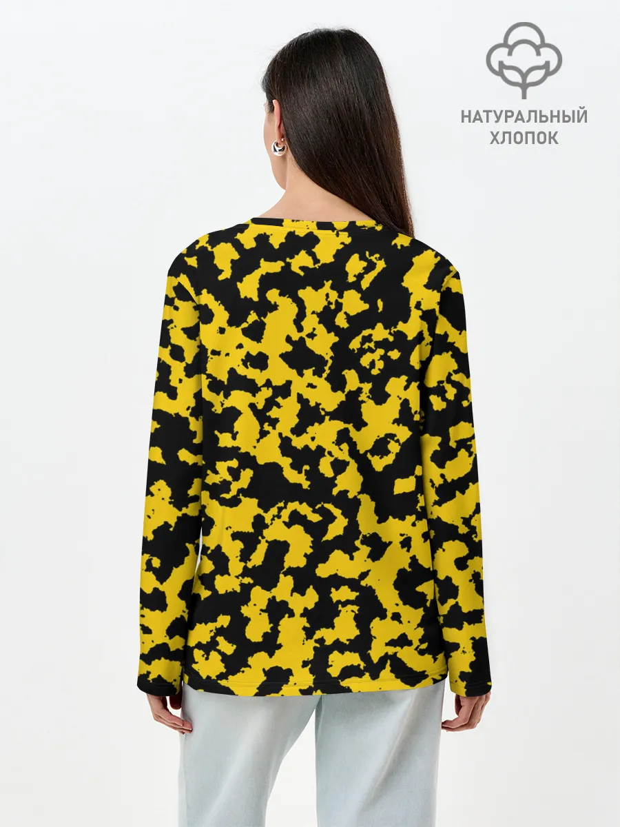 Лонгслив женский. Хлопок / Cuphead