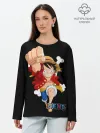Лонгслив женский. Хлопок / удар One Piece