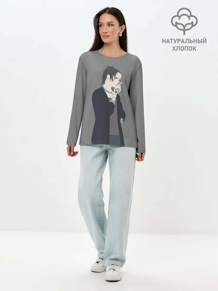Лонгслив женский. Хлопок / Uta