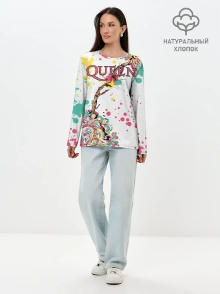 Лонгслив женский. Хлопок / Queen