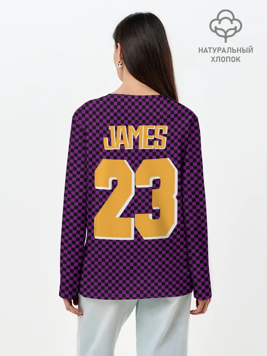 Лонгслив женский. Хлопок / Lebron James