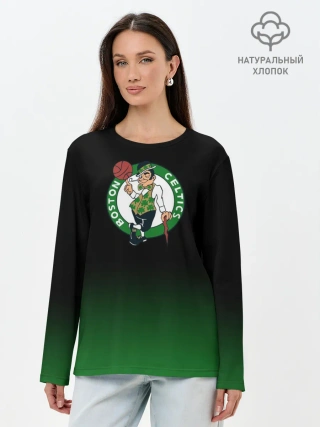 Лонгслив женский. Хлопок / Boston Кайри Ирвинг