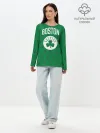 Лонгслив женский. Хлопок / Boston Celtics