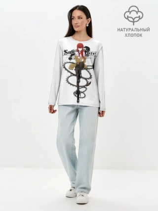 Лонгслив женский. Хлопок / Врата Штейна