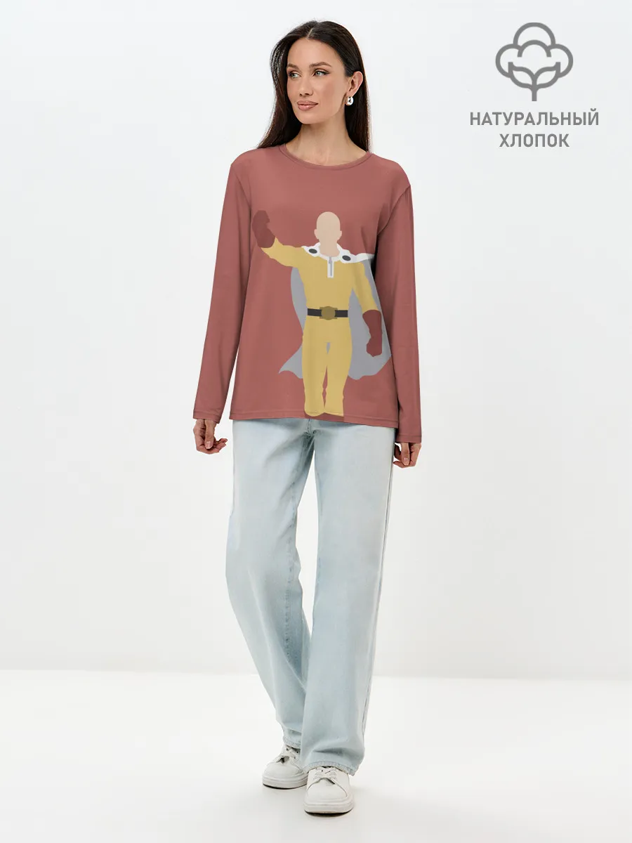 Лонгслив женский. Хлопок / Saitama