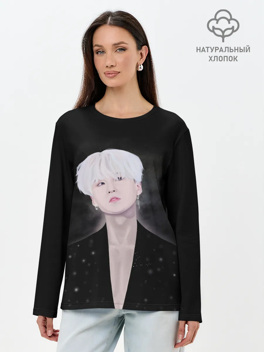 Лонгслив женский. Хлопок / SUGA