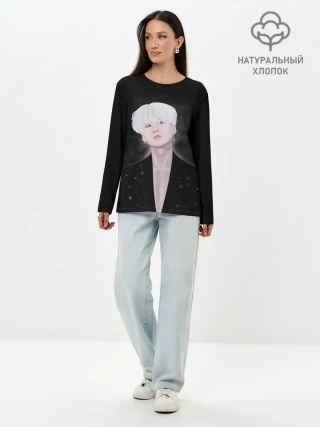 Лонгслив женский. Хлопок / SUGA