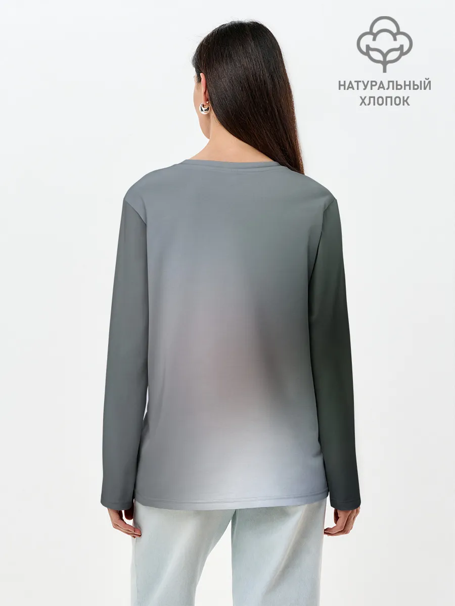 Лонгслив женский. Хлопок / БТС
