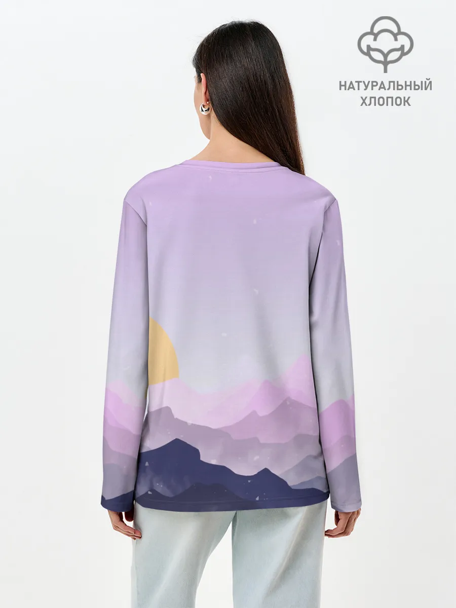 Лонгслив женский. Хлопок / Firewatch