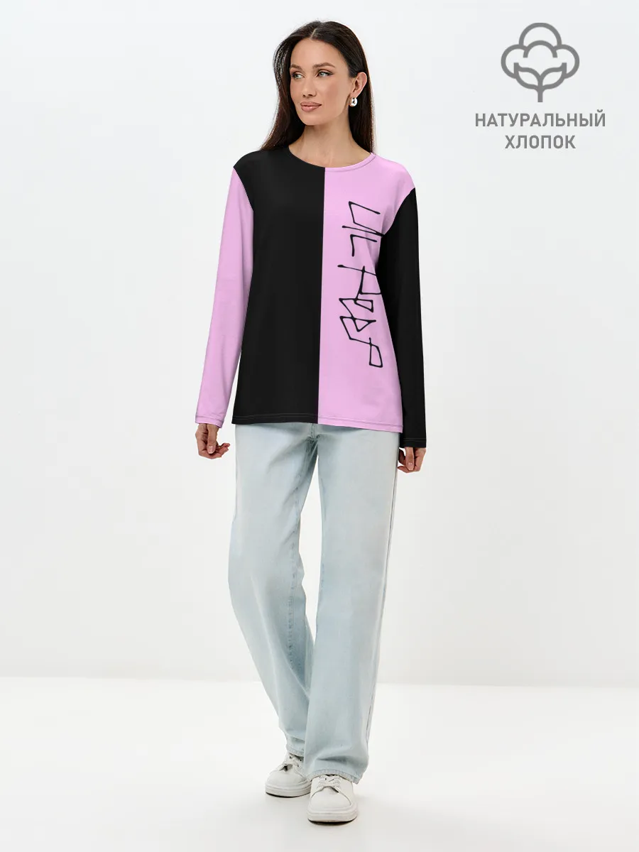 Лонгслив женский. Хлопок / LIL PEEP